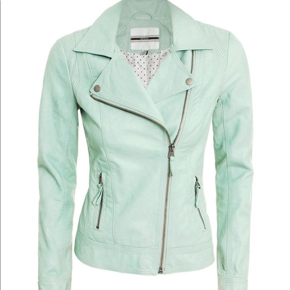 Dynamite Jackets & Blazers - Dynamite dcasual Faux Leather Moto Jacket